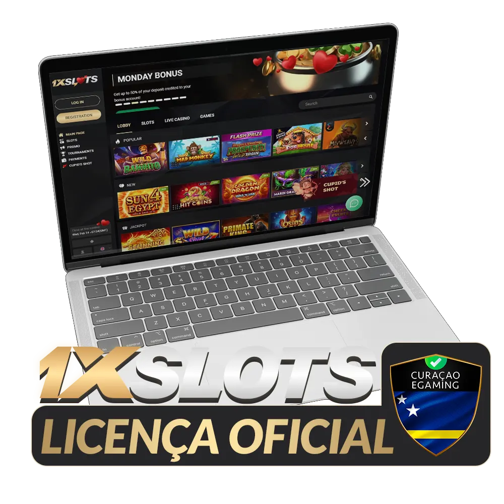 Licença oficial da 1xslots